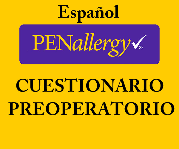 cuestionario Preoperatorio